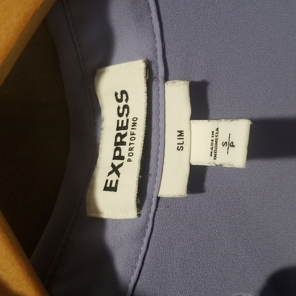 Express Slim Fit Portofino - Light Lilac/Periwinkle - Picture 3 of 3